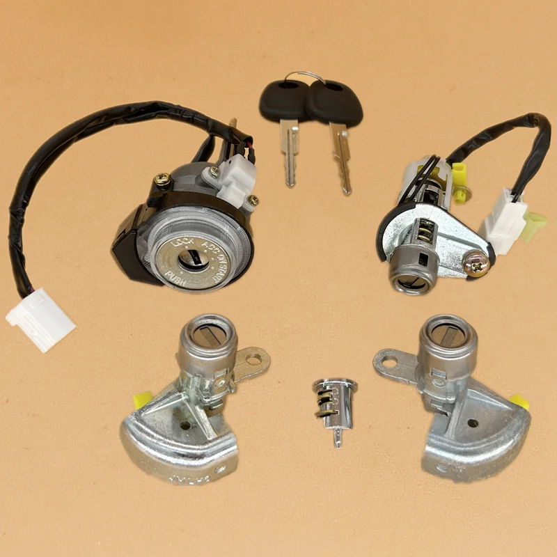 Набор ключей для зажигания двери багажника крышки багажника Переключатель lcok для Hyundai Tuson X35 81905-2E010 81250-2EA00