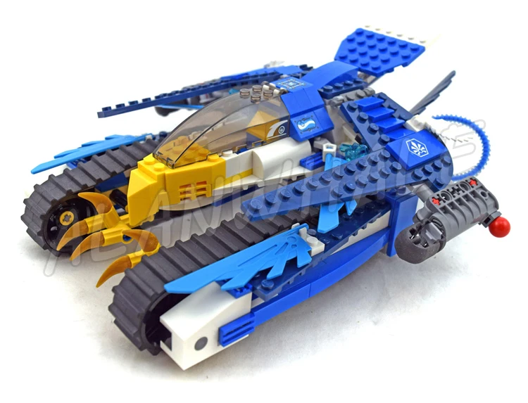 343 шт. Chima Equila's Ultra Striker CHI резиновые гусеницы Eagle Rocket Shooter 10055 строительные блоки