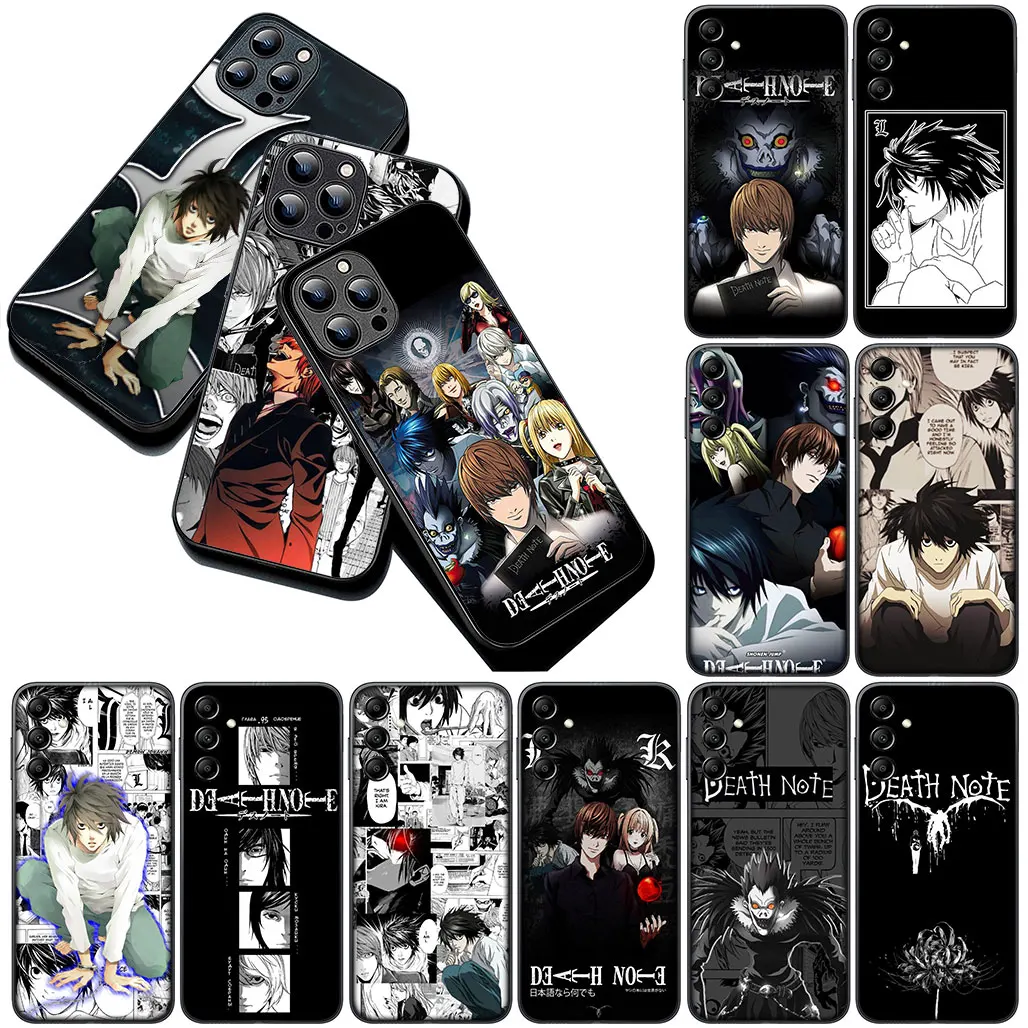 Чехол для телефона Death Note L Mello Lawliet Motorola Moto E14 E15 G04 G05 G14 G15 G55 G64 G75 G84 G85 G24 G35 G34 Coque
