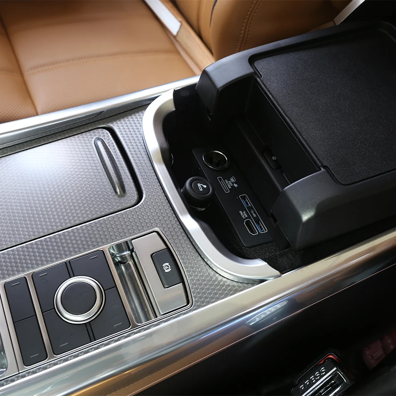 

Для Land Rover Range Rover Sport 2018-2022, центральное управление, Рельефные ленты, обшивка, ABS, хромированные, серебристые автозапчасти