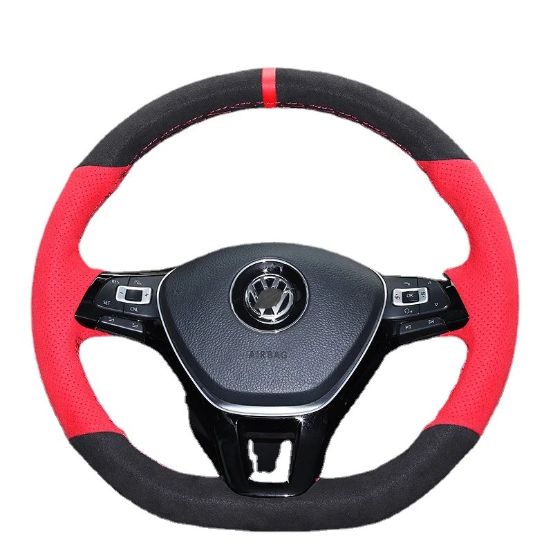 

Кожаный чехол на руль для Volkswagen Sagitar Lavida plus Magotan Tiguan Lamando Golf Bora Passat