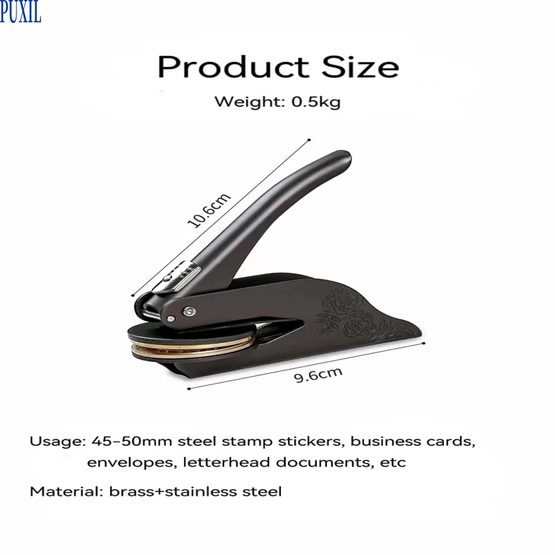 Офисный штамп для тиснения ручка машины индивидуальная тисненой своими руками