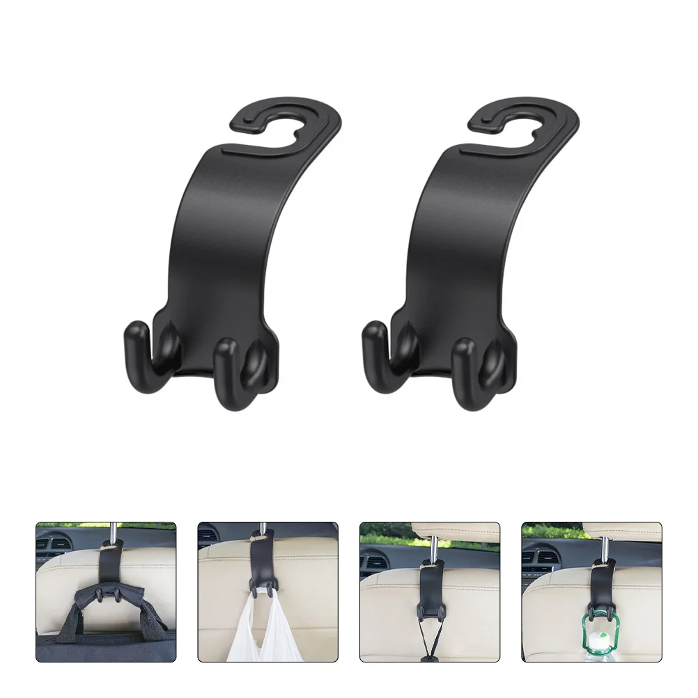 

4 шт. легкие переносные практичные прочные крючки для хранения крючки для заднего сиденья подвесные крючки для транспортного средства авто...