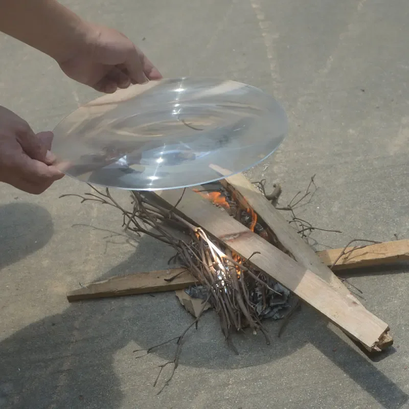 360 мм большая оптическая пластиковая линза Френеля из ПММА на солнечной энергии с