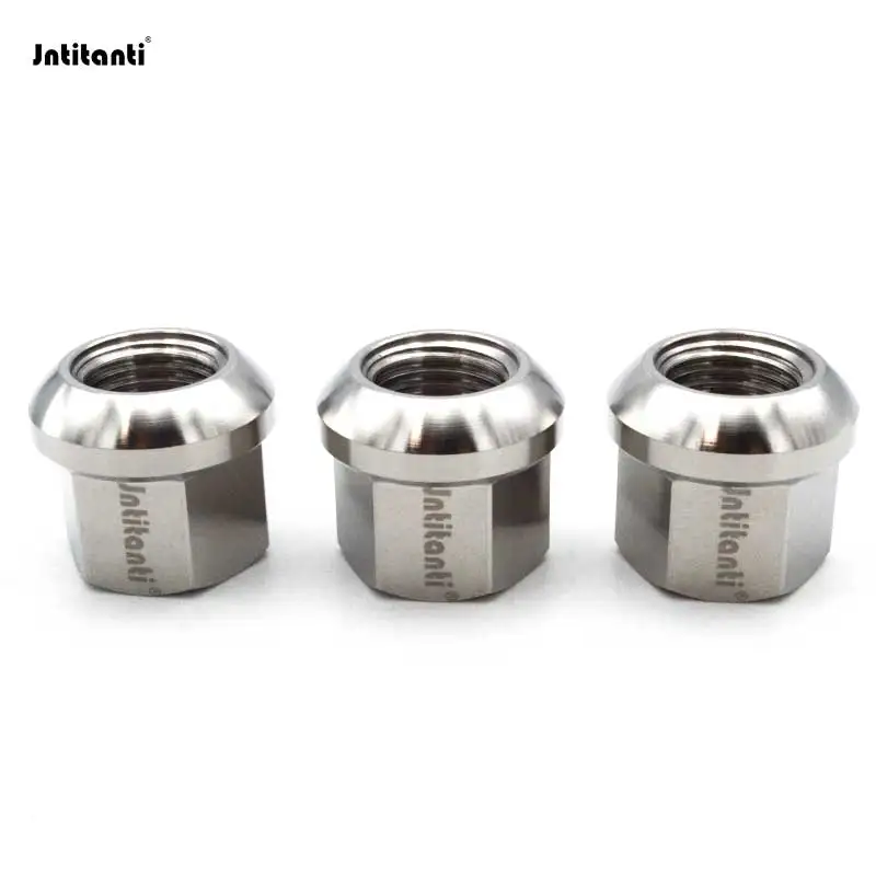 Jntitanti Gr5 титановый винт с гайкой для обода колеса M14x1 5x21 мм открытым концом