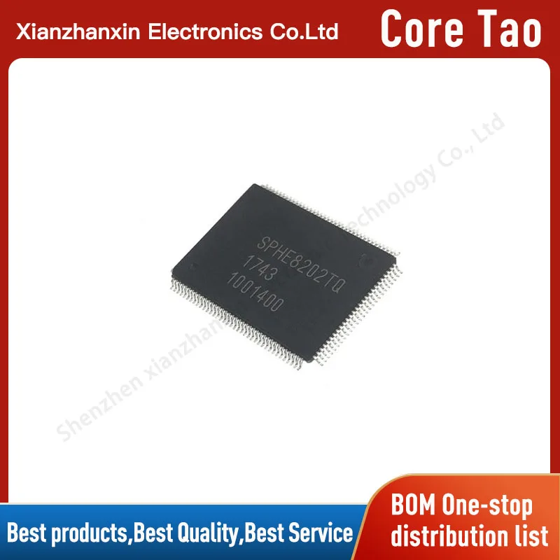 1 ~ 10 шт./лот SPHE8202TQ SPHE8202 искусственный автомобильный DVD-плеер, цифровое видео декодирование IC-чипы, новые и оригинальные