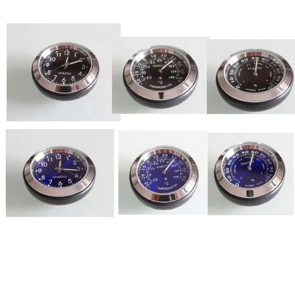 Универсальные часы с циферблатом для мотоцикла термометр гигрометр