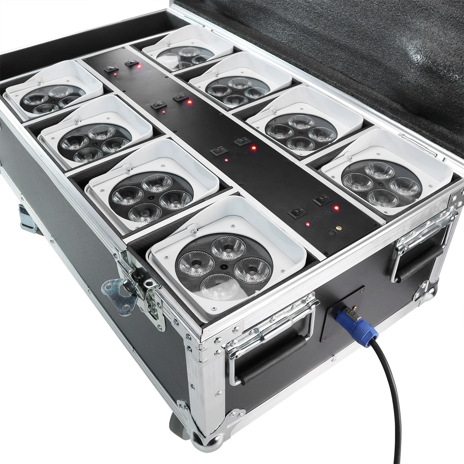 Внешний фонарь с аккумулятором IP65 внешнее освещение 4 шт. шестигранный RGBWA +