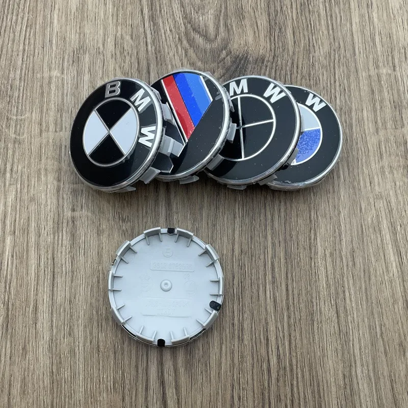 Колпачки центральной ступицы колеса BMW 4 шт. 56 мм/68 мм наклейки Автомобильные