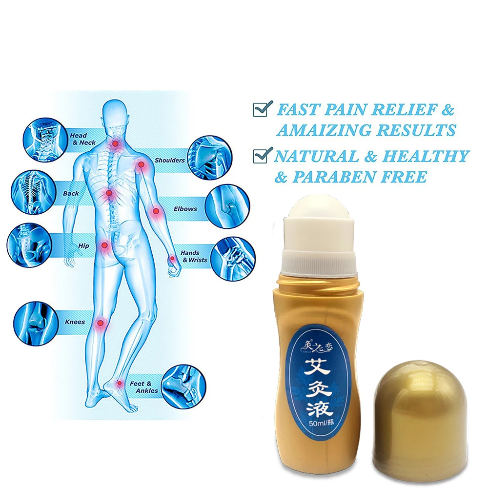 

3 шт. 50 мл обезболивающий рулонный гель для облегчения боли в кости и спине, средство для лечения ревматоидного артрита