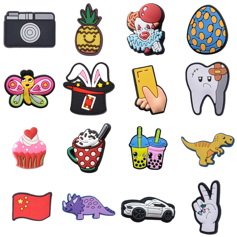 

Men Girl Women Charm Boy Packs Shoe Charms Wholesale Bulk Shoes Accessories Gifts Decorations for Crocs Kids Para Pins Set Jeans