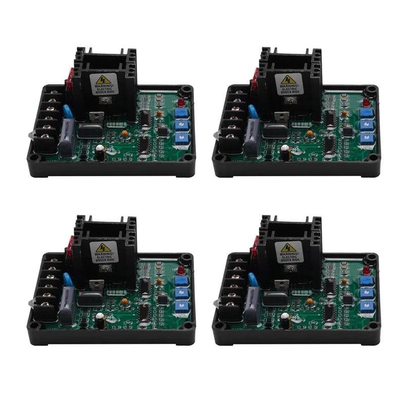 

4X New Automatic Voltage Regulator Replacement For Parbeau Generator AVR GAVR-12A