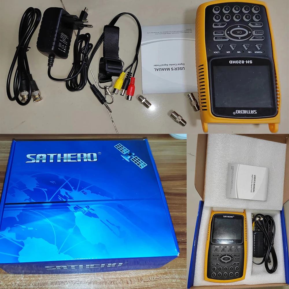 SATHERO SH-820HD acm vcm цифровой спутниковый искатель устройство для измерения расстояний