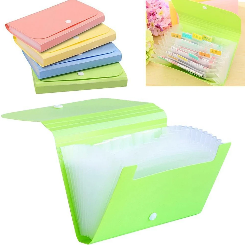 

File Document Folder Bag Case Bills Receipts Pouch Card Holder Organizer
