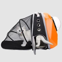 high quality lightweight expendable bubble astronaut breathable bag small capsule pet travel dog backpack carrier for cat dog