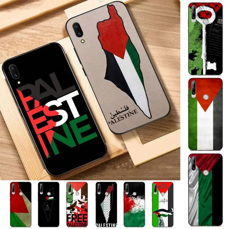 

Palestine Flag Phone Case for Huawei Y 6 9 7 5 8s prime 2019 2018 enjoy 7 plus