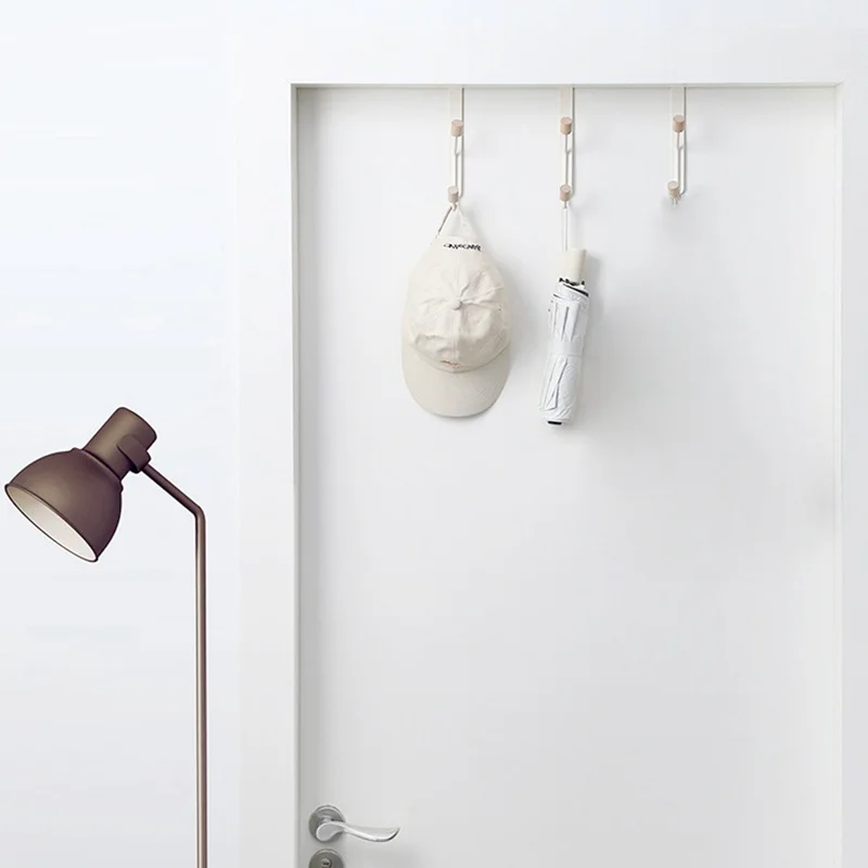 Креативные дверные Крючки для ванной комнаты ширина 5 см бытовая вешалка одежды