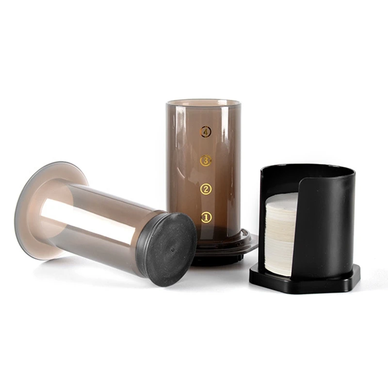 Стеклянная кофеварка для эспрессо с фильтром портативная кафе французским