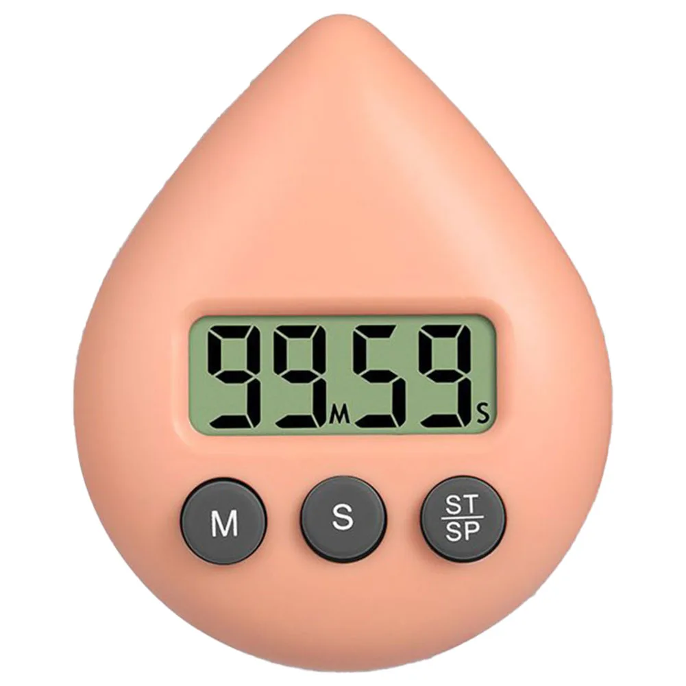 

New DIGITAL KITCHEN TIMER Three Color Splash Proof Energy Saver Digital Timer For Shower Study Cook Alarm And Suction Cup