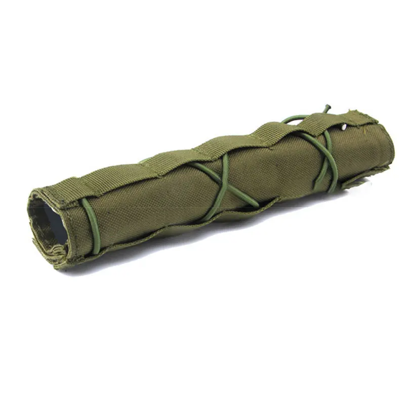 Тактический защитный чехол для подавления тепла глушителя Airsoft Gun Silencer Oxford Case Hunting Accessories.