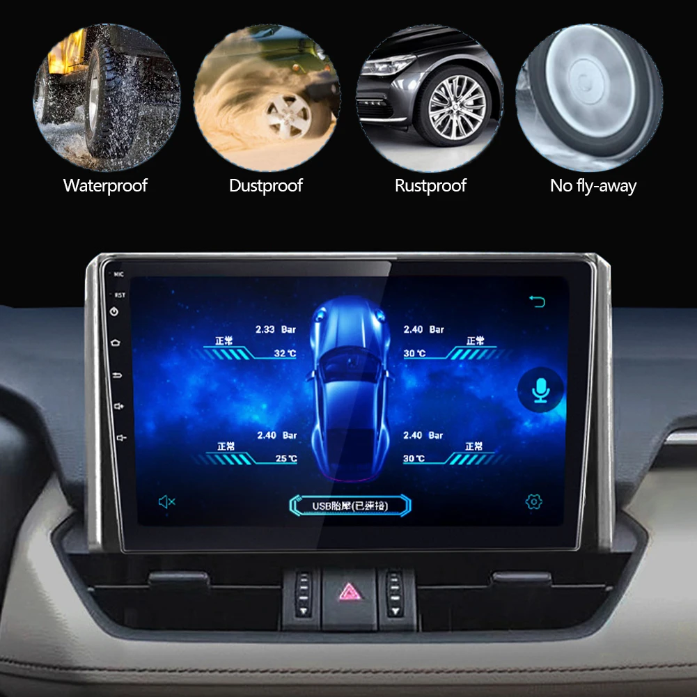 USB Android TPMS внешний датчик навигации автомобильный радиоприемник DVD-плеер система