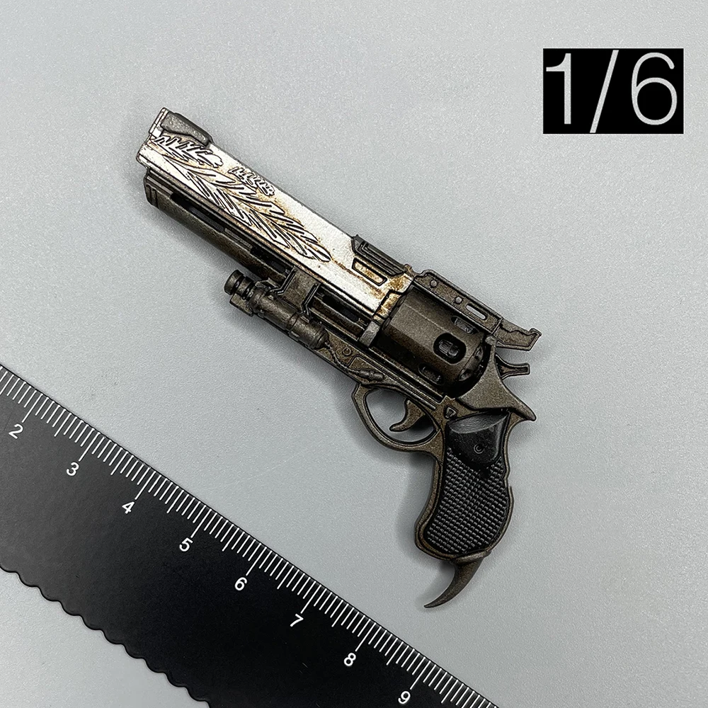 

In Stock 1/6th 3ATOYS Titan Destiny Pistol Weapon PVC Material Model For Doll Action Figures Collectable