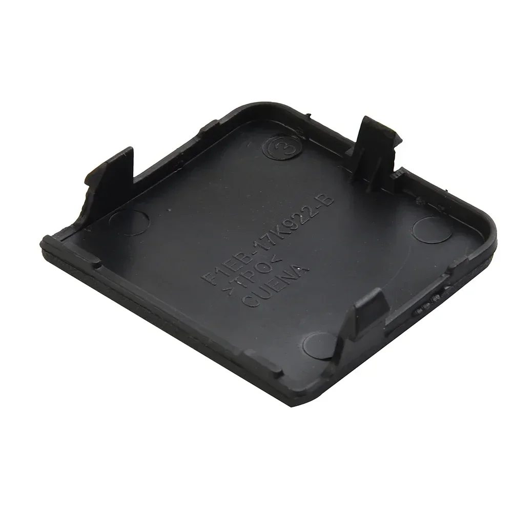 1x для FORD FOCUS 2015-2018 хэтчбек задний бампер крышка фаркопа черный ABS прямой монтаж