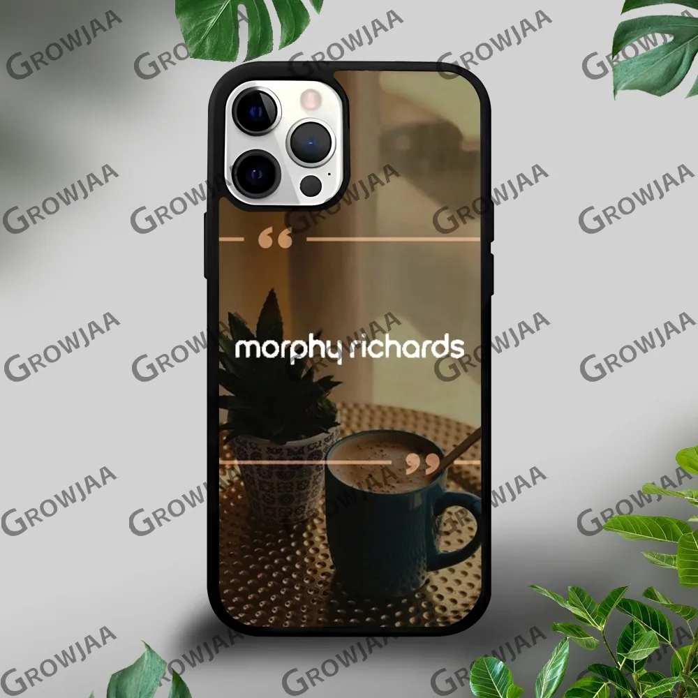 Твердый чехол M-морфий-Ричард кофе для iPhone 16 15 14 13 12 11 Pro Xs Max Mini Plus Celulares