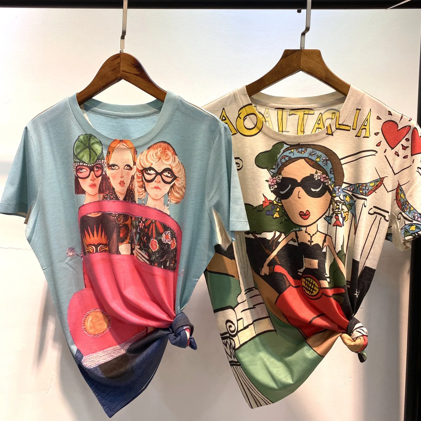 

Summer all-match fabric soft thin round neck T-shirt 200 kinds of printing anti-wrinkle not fade not deformed S-XXXL optional