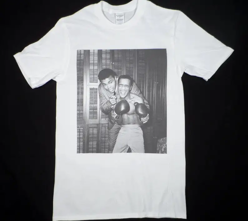 

Muhammed Ali Sammy Davis Jr White T-shirt sizes available S-3XL