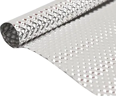 

Рельефный алюминиевый теплозащитный экран выхлопной системы, автомобильный 300x500 мм, высокотемпературный термозащитный барьер, электрическая пленка для выхлопных газов для автомобилей/турбоинструмент