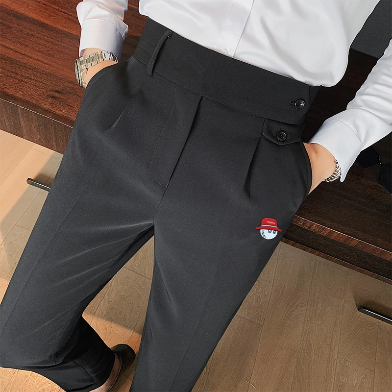 Men's Golf Clothing Golf Pants 2022 Autumn New Malbon Golf Wear Casual Fashion Trousers Suit Pants Men Clothing