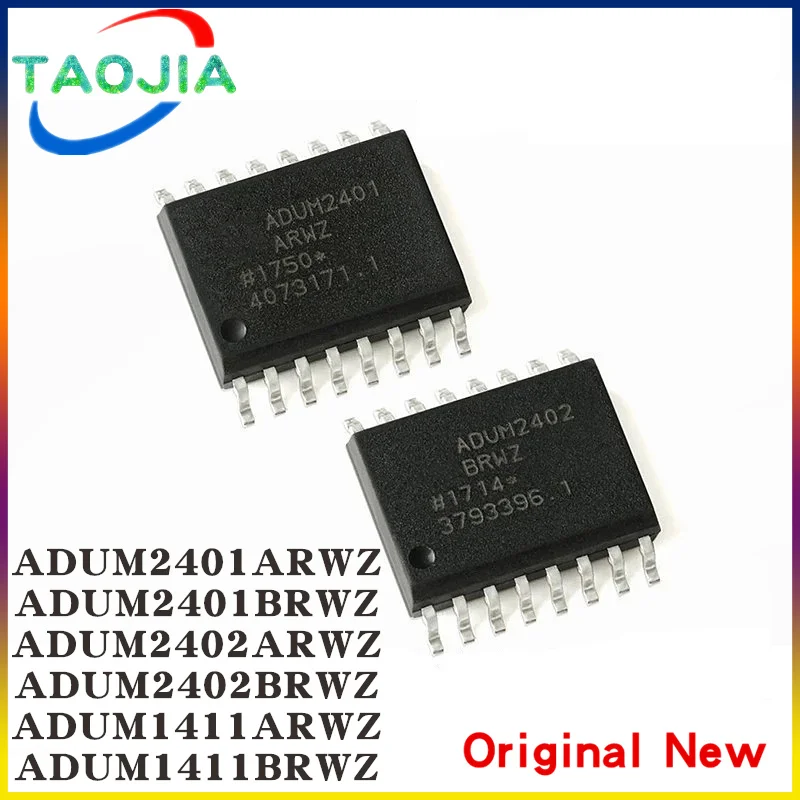 5 шт./лот ADUM2401 ADUM2401ARWZ ADUM2401BRWZ ADUM2402ARWZ ADUM2402BRWZ adum2401adum1411arwz ADUM1411 ADUM1411BRWZ в наличии