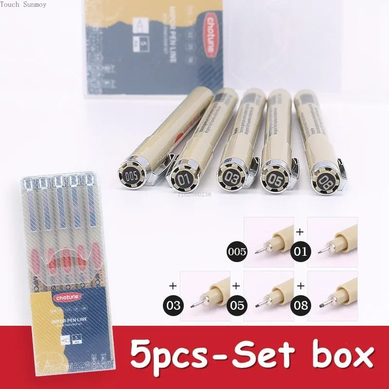 

Маркеры Sakura Pigma Micron 12 цветов