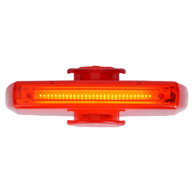 

Светодиодный велосипедный фонарь, зарядка через USB, автоматический красный мигающий свет, Легкое крепление, безопасный задний фонарь для ве...