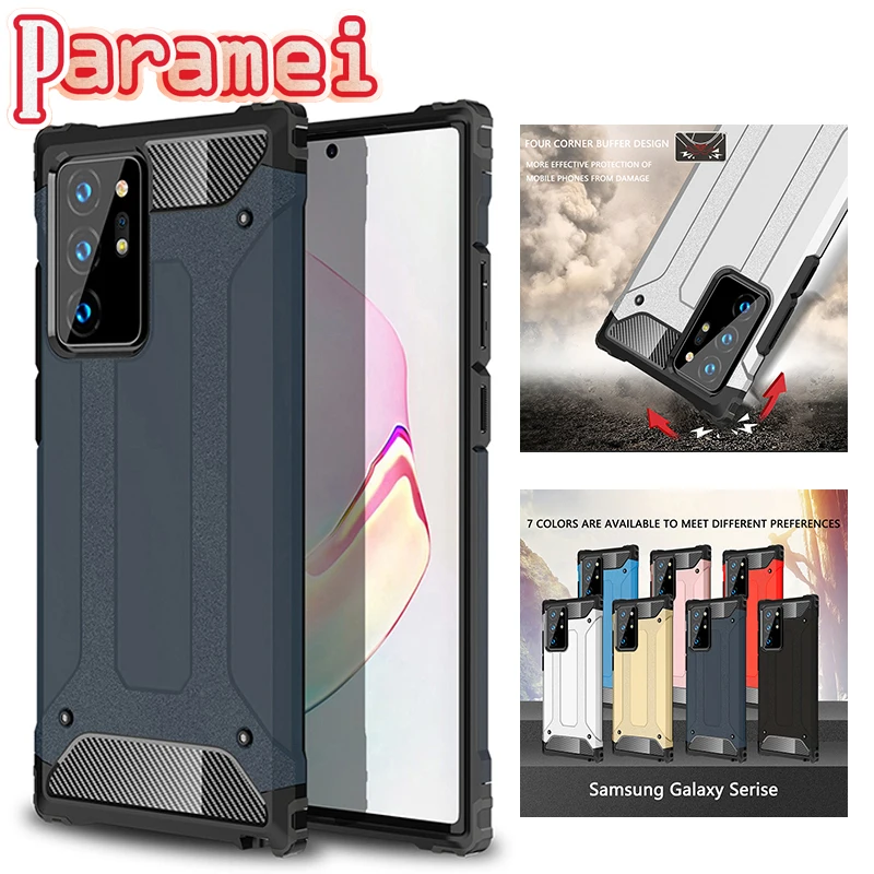 

Armor Case For Samsung Galaxy Note 10 10Lite 10Pro 20 20Pro Fundas Cover on Samsung Galaxy Note 4 5 8 9 F41 F52 5G F62 G530 Case