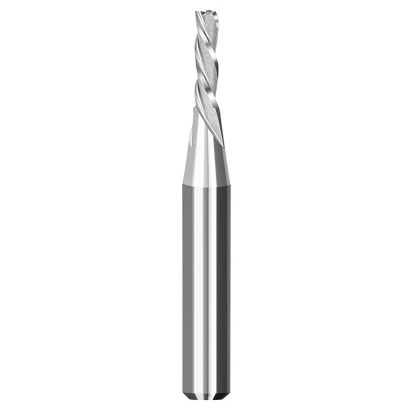

1/8 Cutting Diamter Spiral Upcut Router Bit With 1/4 Carbide CNC Wood Router Bits Set For Plunge Slot Cutter