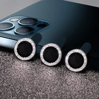 bling glitter camera protector for iphone 11 12 13 pro max camera len protect ring cover for iphone 13 12 pro screen protector