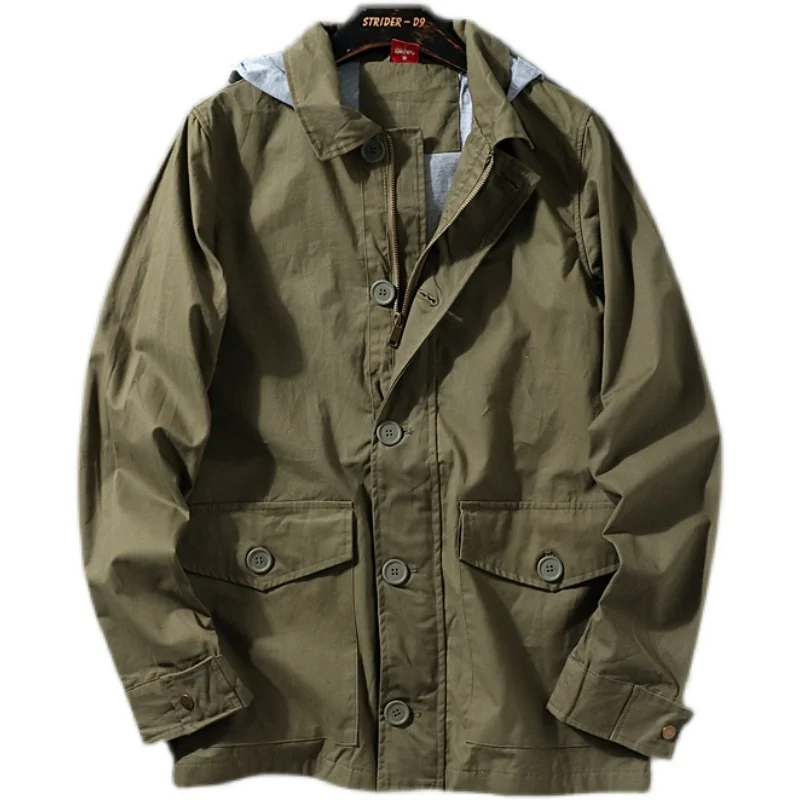 Мужская Осенняя Новая модная универсальная Свободная Повседневная Рабочая