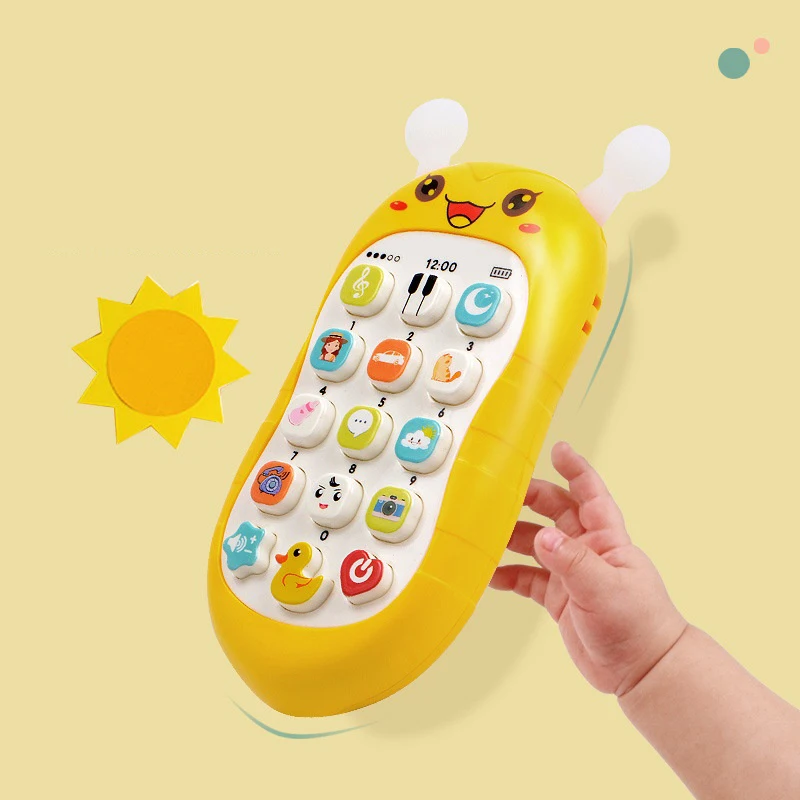 

Montessori Mobile Phones Toys for Children 2 To 5 Years Old Learning Education Phone Toy for Baby Girls Gift Pretend Play Games