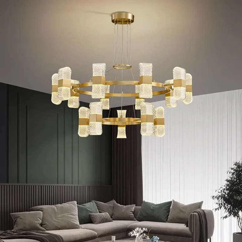 

Светодиодная художественная люстра, Подвесная лампа, декоративный современный потолочный светильник для столовой, комнатный декор в скандинавском стиле, домашний декор