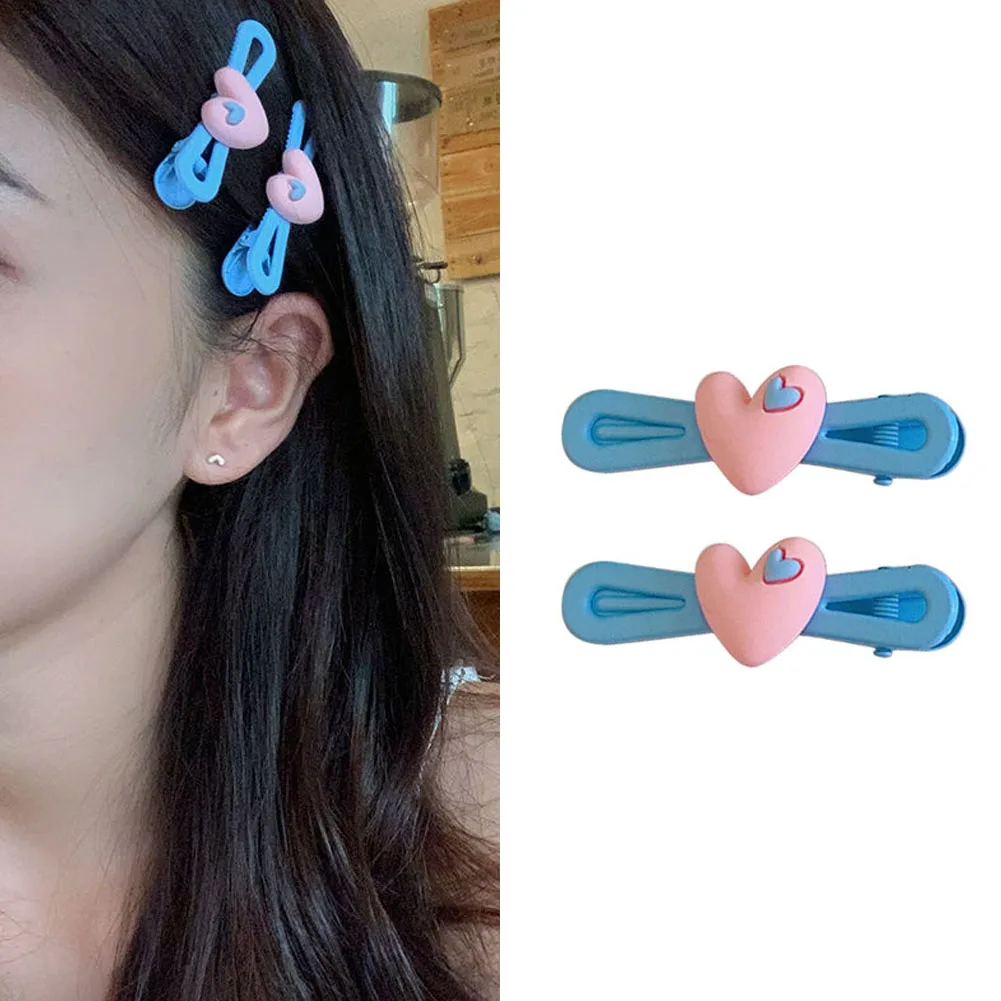 

2022 New Fashion Love Candy Colors Cartoon Large Small Hairpin Barrette for Women Girl Child Accessories Headwear