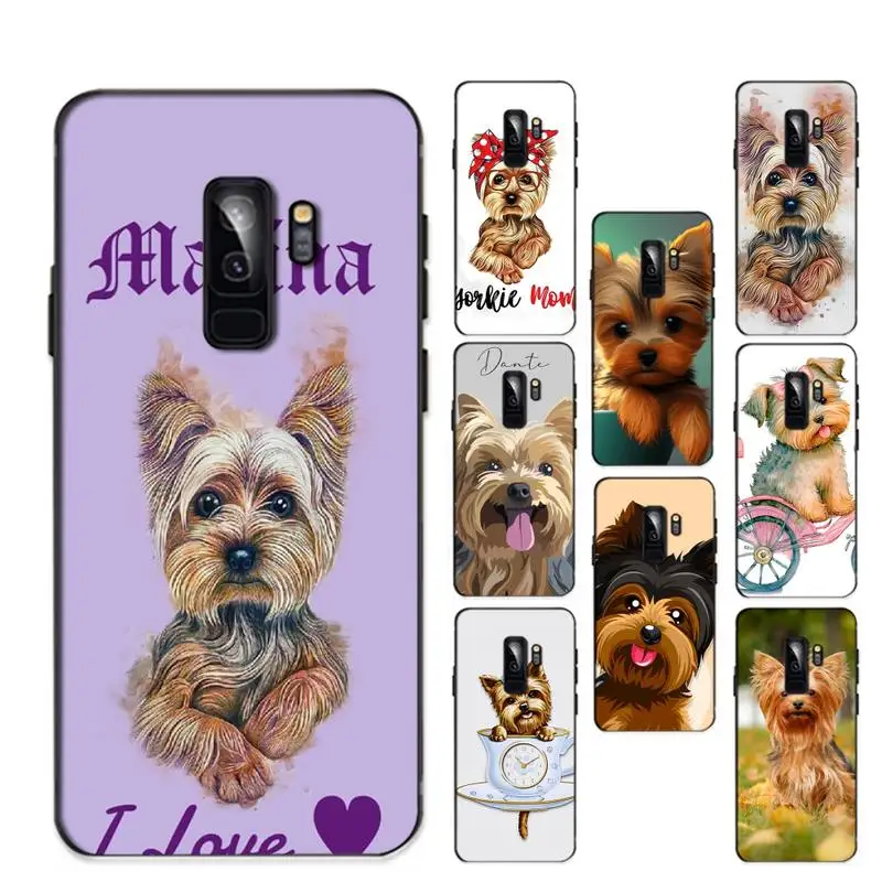 

Yorkshire dog Phone Case for Samsung S20 lite S21 S10 S9 plus for Redmi Note8 9pro for Huawei Y6 cover