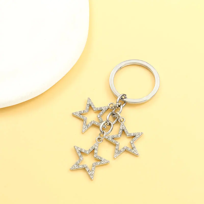 Новинка трендовый брелок для ключей мужчин и женщин с металлическими