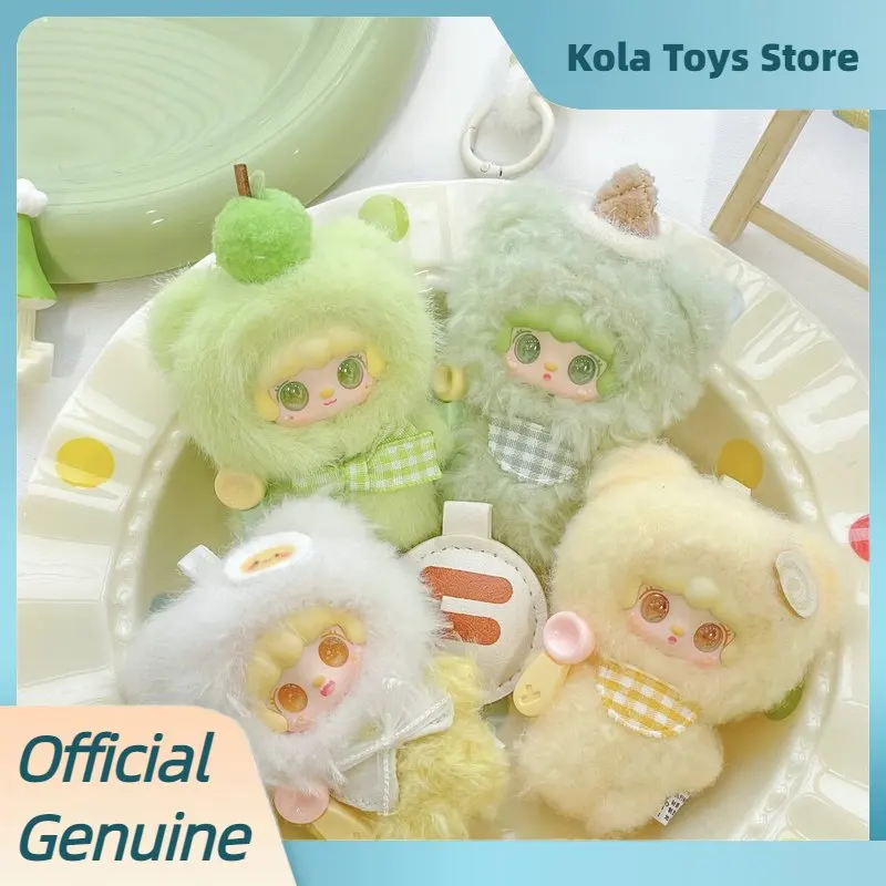 Фото НОВИНКА: Игрушки-сюрпризы Yooki Take A Bite Of Bear Mini Vinyl Plush Blind Box – милые кавайные куклы-брелоки для сумок, подарок для девочек №2