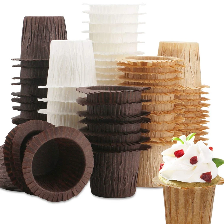 

30Pcs Baking Cupcake Liners Cup Paper Baking Wrappe Case Cake Muffin Cup Box Cake Tool Cupcake For Kitchen Baking Accessories