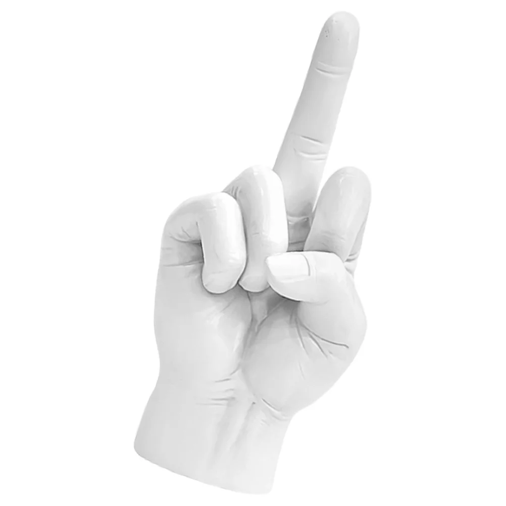 Ручная ваза для цветов скульптура пальца украшения стола украшение рабочего из