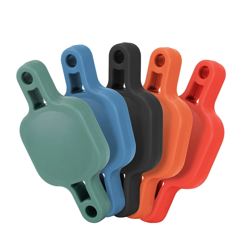 

D0UA Protective Case Cover For Apple AirTag Anti-lost Bike Seat Mount Road Bicycle Support Holder GPS Locator Tracker Bracket