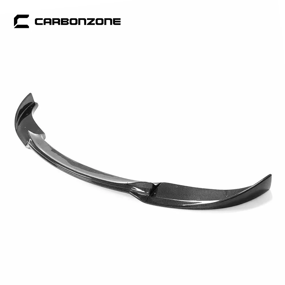 Разветвитель губ для переднего бампера из натурального углеродного волокна bmw m5