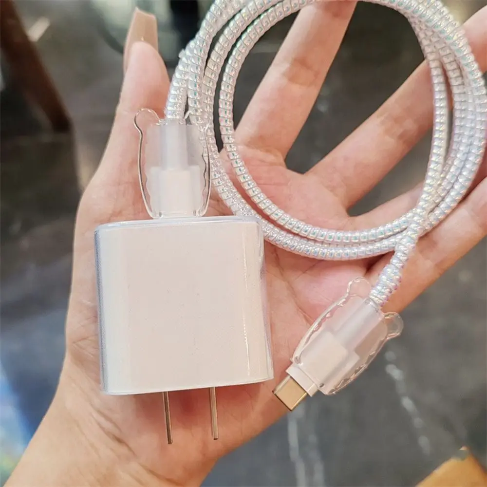 Защитная пленка 20 Вт для зарядного устройства милый мультяшный защитный